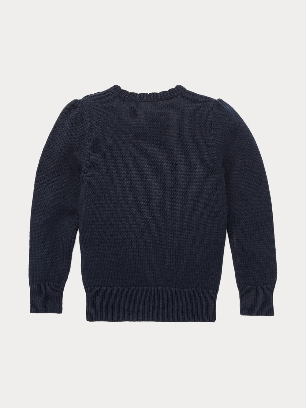 Polo Ralph Lauren WHITE Knit Sweater “Polo Bear Cotton Sweater” - Picture 2 of 8